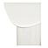 Eden Accent Table Ivory Lacquer by Moe's Home Collection