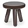 Joy Accent Table Dark Brown Lacquer by Moe's Home Collection