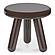 Joy Accent Table Dark Brown Lacquer by Moe's Home Collection