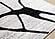 Eclipse Grey Black Drizzle Swirl Rug by Kalora