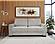 Eden Sofa Bed Sleeper Matrix Cobblestone Fabric by Slofa