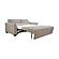 Eden Sofa Bed Sleeper Matrix Cobblestone Fabric by Slofa