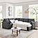Serta&reg; Elliot Reversible Convertible Sectional Sofa in Charcoal by Lifestyle