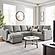 Serta&reg; Elliot Reversible Convertible Sectional Sofa in Light Gray by Lifestyle