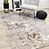 Emory Taupe White Brown Granite Rug by Kalora