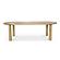 Milo Large Dining Table Oak by Moe's Home Collection