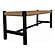Hawthorn Bench Large Black by Moe's Home Collection