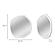 Foundry White Mirror Large by Moe's Home Collection