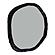 Foundry Mirror Small Black by Moe's Home Collection