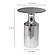 Rassa Polished Silver Accent Table by Moe's Home Collection