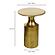 Rassa Polished Zinc Accent Table by Moe's Home Collection