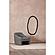 Foundry Black Oval Mirror by Moe's Home Collection