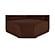 Amelia Corner Chair Chestnut by Moe's Home Collection