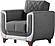 Berre Living Room Armchair, Gray by Furnia Furniture