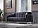 Alice 3 Seat Sofa Sleeper, Anthracite by Furnia Furniture