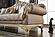 Kardelen 3 Seat Sofa, Cream by Furnia Furniture