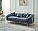 Lucas 3 Seat Sofa, Gray by Furnia Furniture