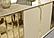Madrid Dining Room Console w/Mirror, Gold by Furnia Furniture
