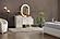 Marsel Dresser w/Mirror, Cream by Furnia Furniture