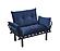 Sona Loveseat, Blue by Furnia Furniture