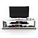 Kipp TV Unit, Walnut/White by Furnia Furniture