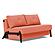 Flip Sofa Bed Large (Full XL Sleeper) Light Red (Chicago 77) by Prestige