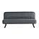 Serta&reg; Franklin Convertible Futon in Charcoal by Lifestyle