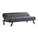 Serta&reg; Franklin Convertible Futon in Charcoal by Lifestyle