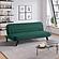 Serta&reg; Franklin Convertible Futon in Forest Green by Lifestyle
