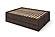 Captains Bed with Double Layer Drawers - Queen Size - Eco-Friendly Solid Beech Wood by Comfort Pure