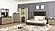 Allure PG15 Black & Gold Wood Bedroom Set by Galaxy Furniture