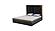 Allure PG15 Black & Gold Wood Bedroom Set by Galaxy Furniture