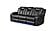 Benz Black Faux Leather Reclining Sofa, Loveseat & Chair by Galaxy Furniture