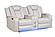 Benz Ice Faux Leather Reclining Sofa, Loveseat & Chair by Galaxy Furniture