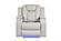 Benz Ice Faux Leather Reclining Sofa, Loveseat & Chair by Galaxy Furniture