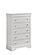 Blaze White Wood Upholstered Bedroom Set by Galaxy Furniture