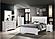 Brooklyn White Bedroom Set by Galaxy Furniture