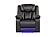Challenger Gray Faux Leather Reclining Chair by Galaxy Furniture