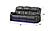 Challenger Gray Faux Leather Reclining Sofa by Galaxy Furniture