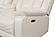 Challenger Ice Faux Leather Reclining Loveseat by Galaxy Furniture