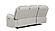Challenger Ice Faux Leather Reclining Sofa by Galaxy Furniture