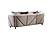 Chanelle Beige Velvet Sofa, Loveseat & Chair by Galaxy Furniture