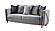 Chanelle Gray Velvet Sofa, Loveseat & Chair by Galaxy Furniture