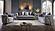 Chanelle Gray Velvet Sofa, Loveseat & Chair by Galaxy Furniture