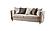 Chanelle Beige Thick Velvet Fabric Upholstered Sofa & Loveseat by Galaxy Furniture
