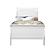 Charlie White Twin Bed w/LED by Global Furniture