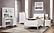 Charlie White Twin Bed w/LED by Global Furniture