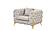 Contempo Gray Button-Tufted Velvet Upholstered Chair by Galaxy Furniture