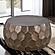 CT-101-25-32 Gold Metal Coffee Table by Galaxy Furniture