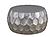 CT-101-30-32 Silver Metal Coffee Table by Galaxy Furniture